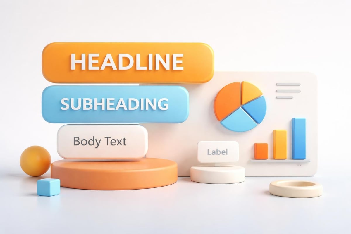 Typography hierarchy