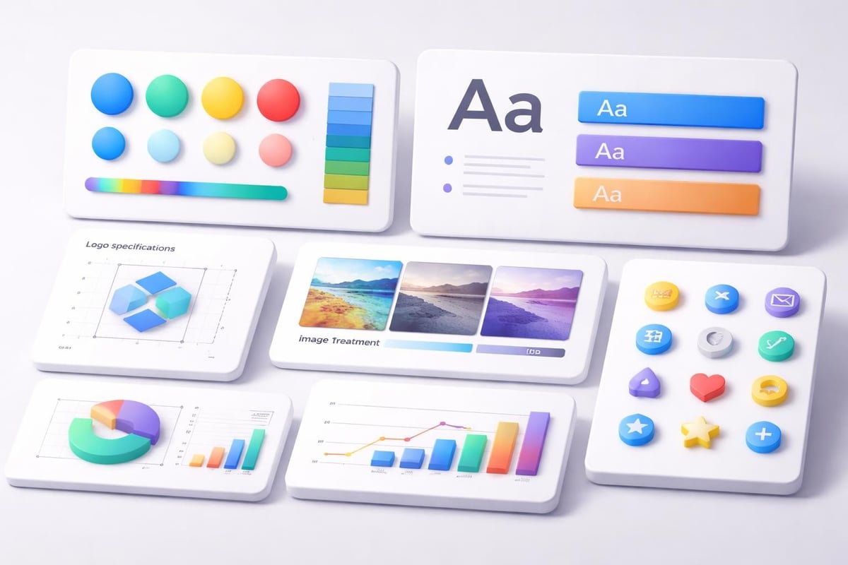 Branding template components