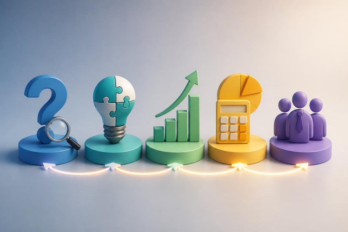 Capital raise presentation objective framework
