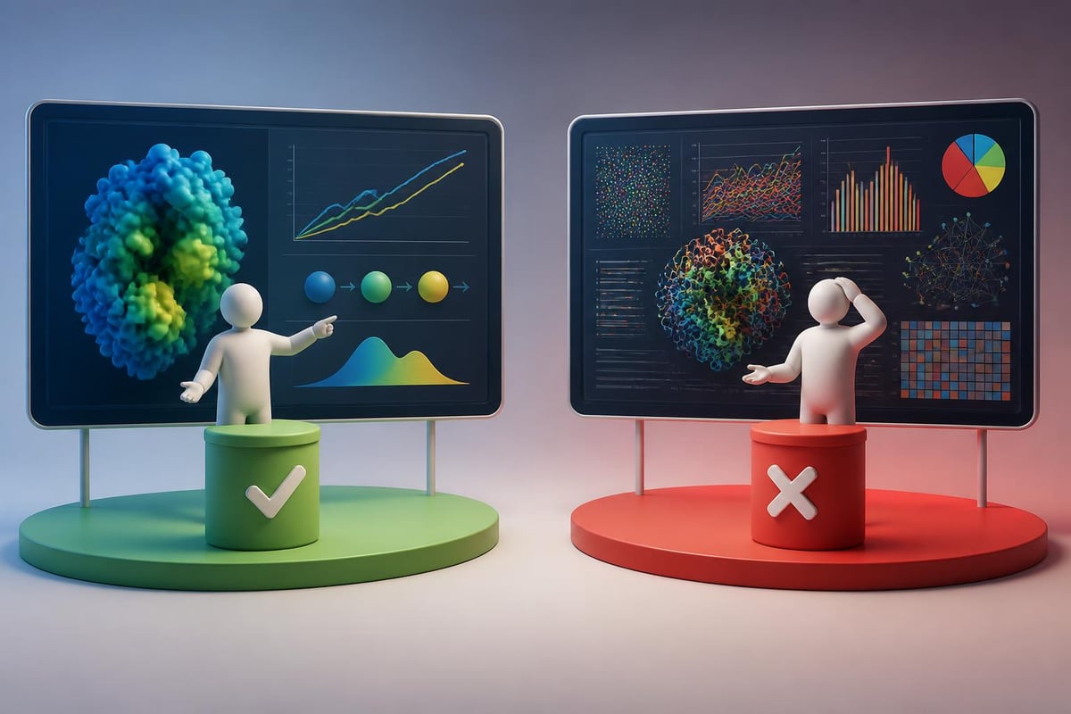 Data visualization comparison