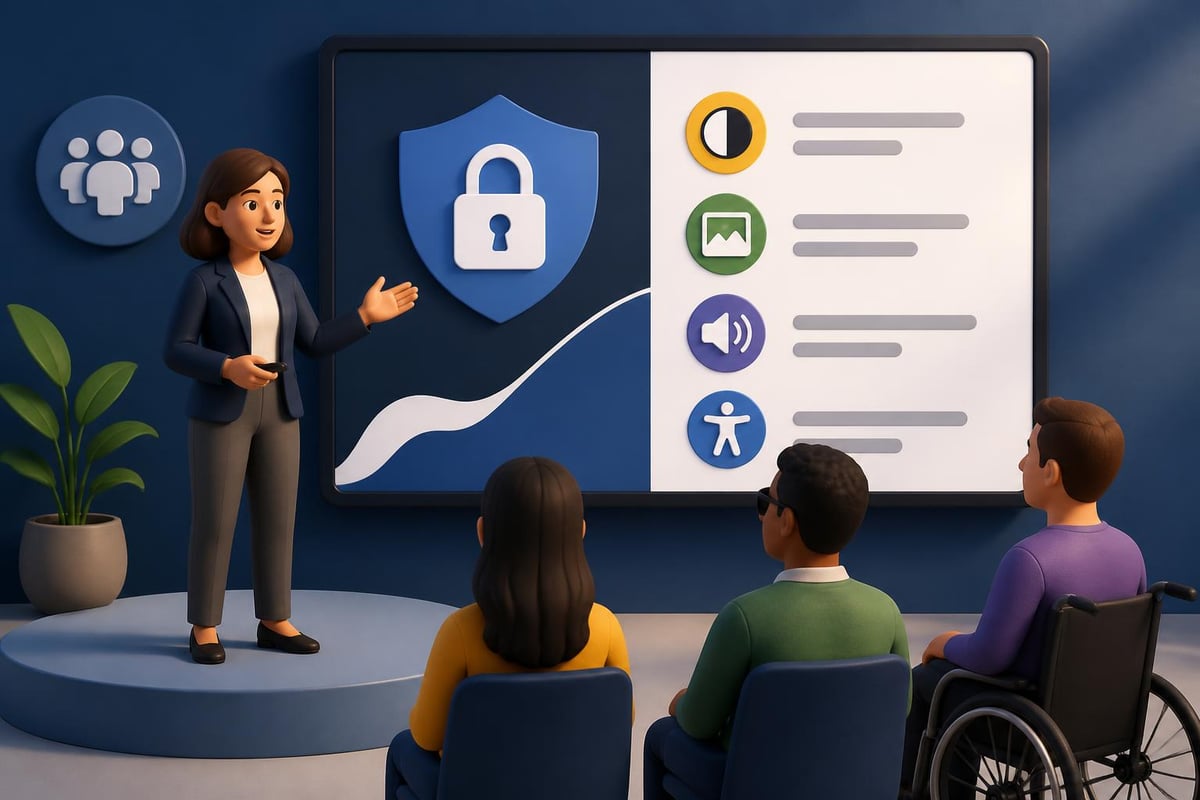 Accessible cybersecurity design