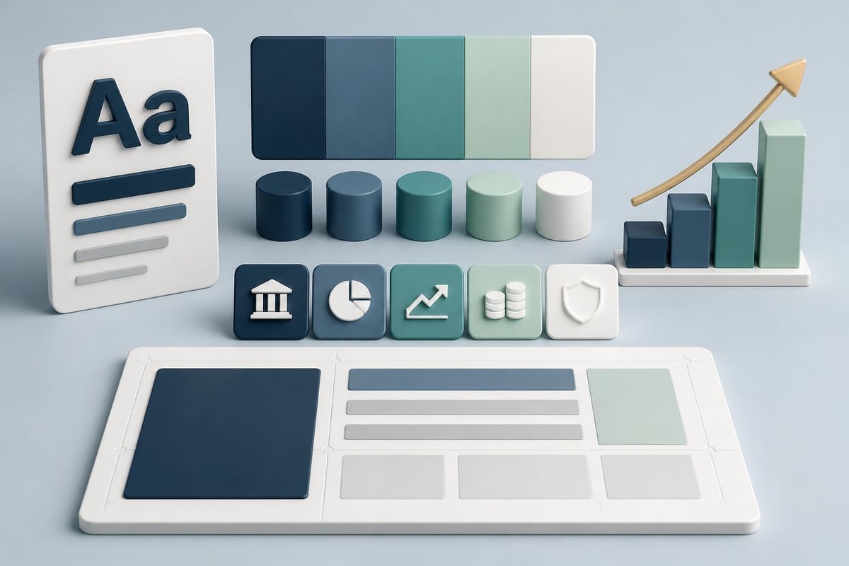 Fintech design system components