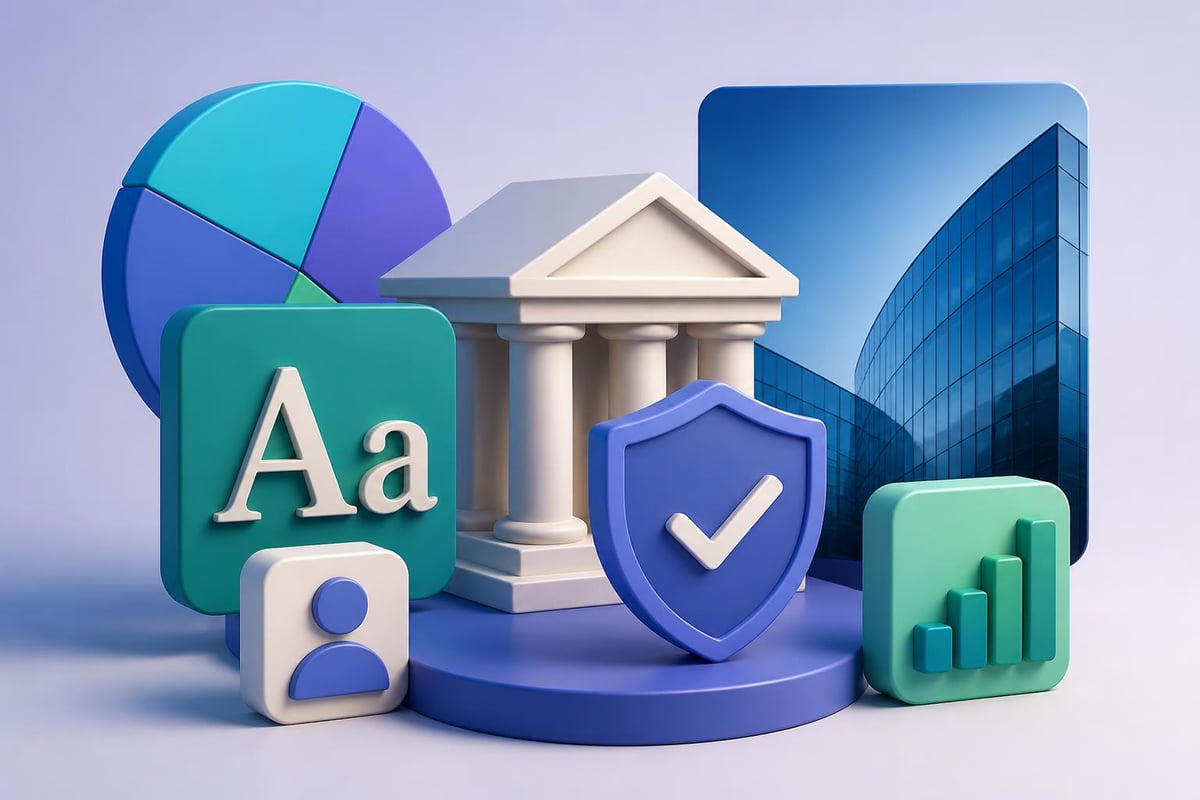 Trust-building elements in fintech branding