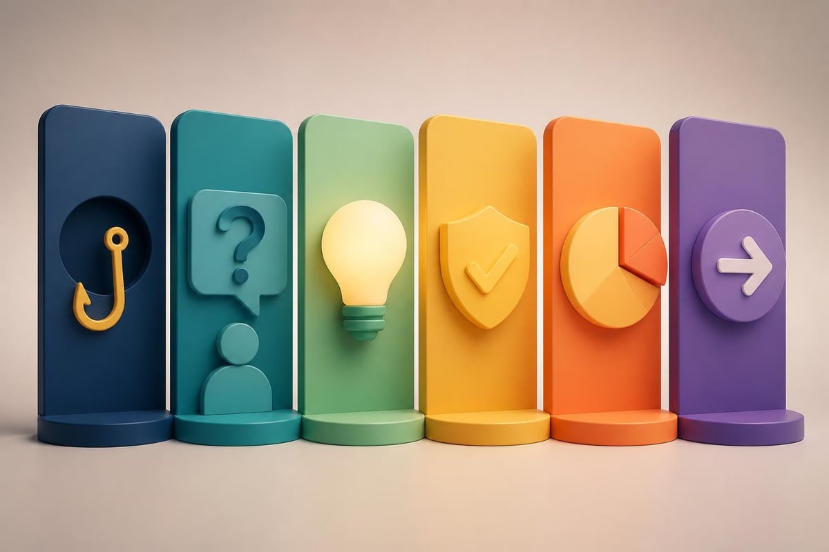 Sales pitch template structure