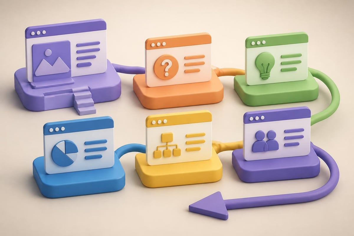 Pitch deck website architecture