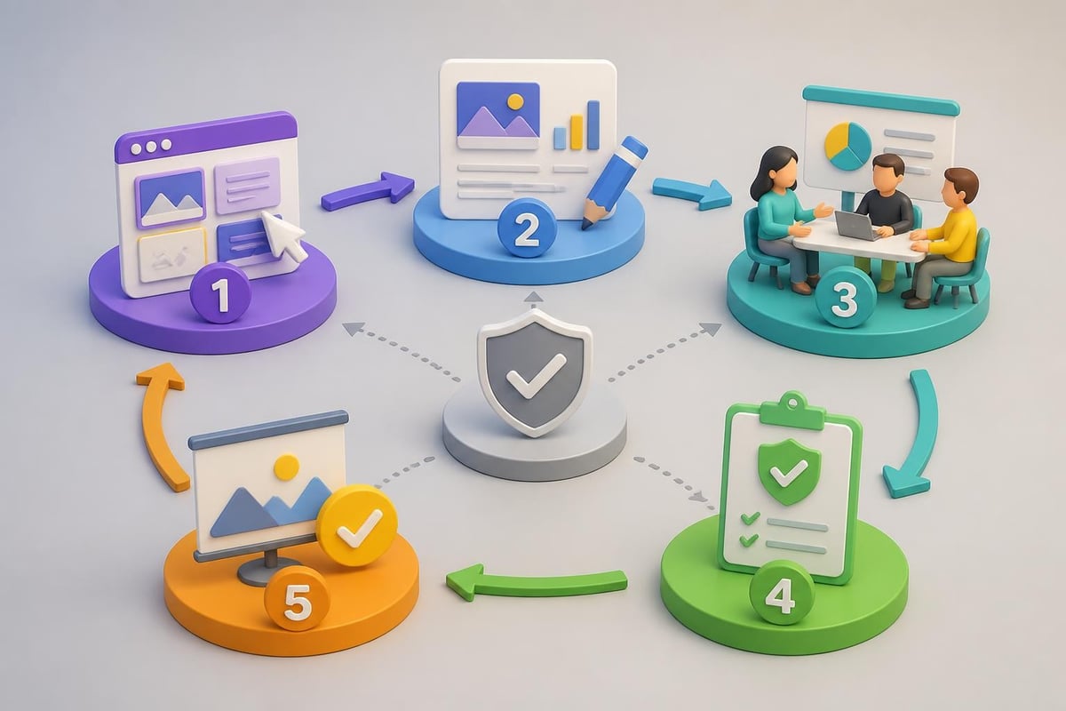 Template workflow integration