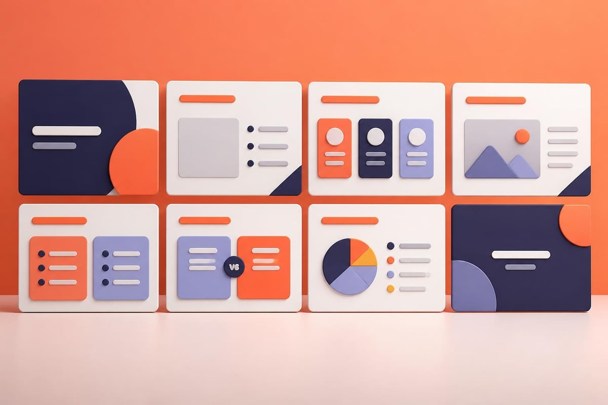 Template layout variations