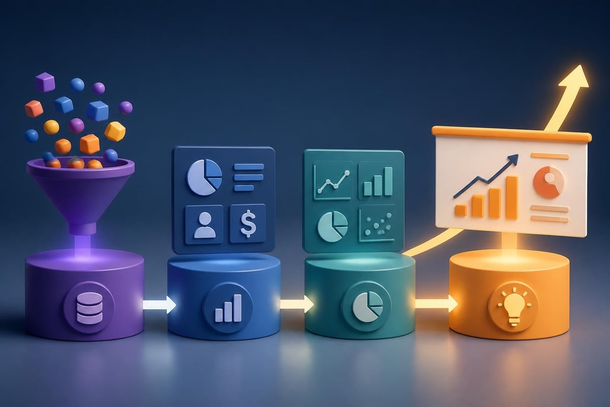 Data visualization hierarchy