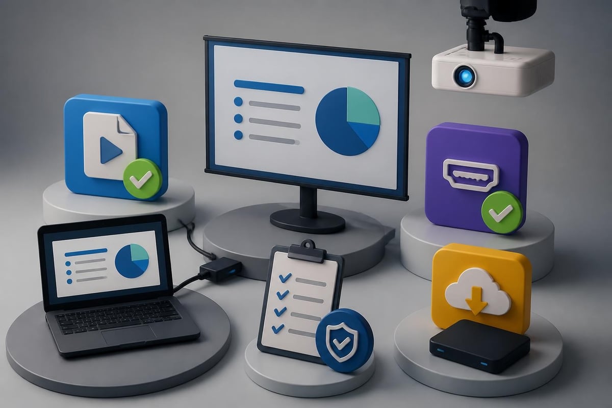 Technical presentation checklist