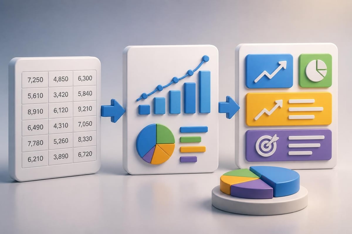 Data visualization transformation