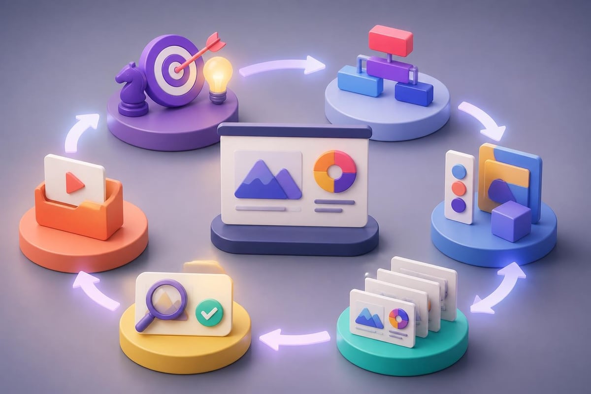 Visual communication workflow