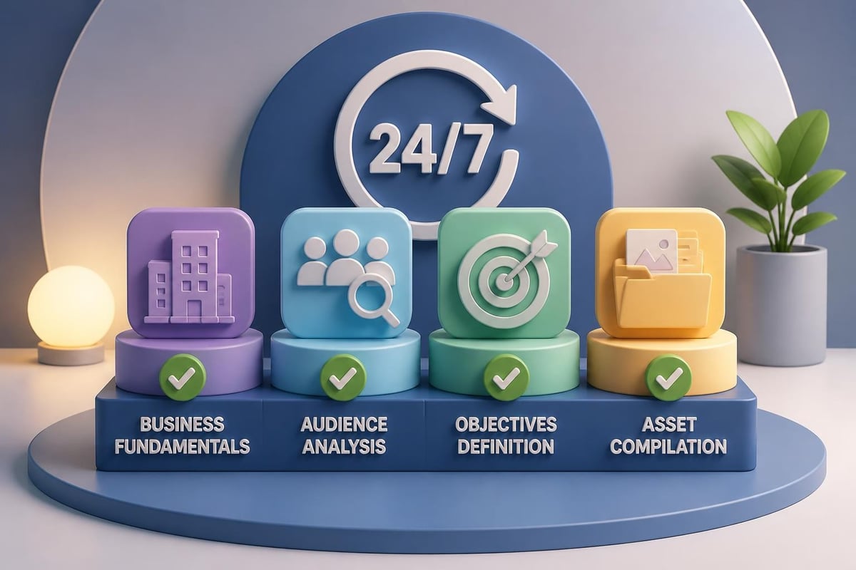 Structured intake process for rapid pitch deck development