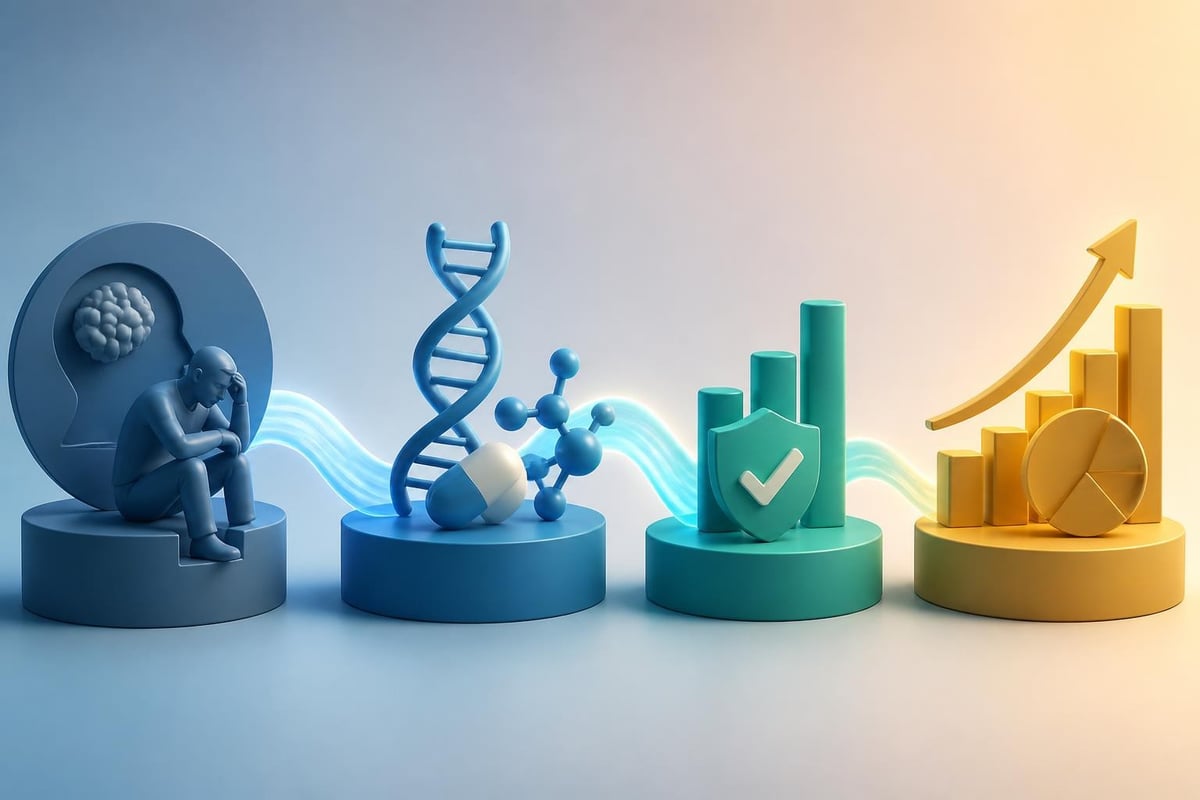 Biotech pitch deck structure