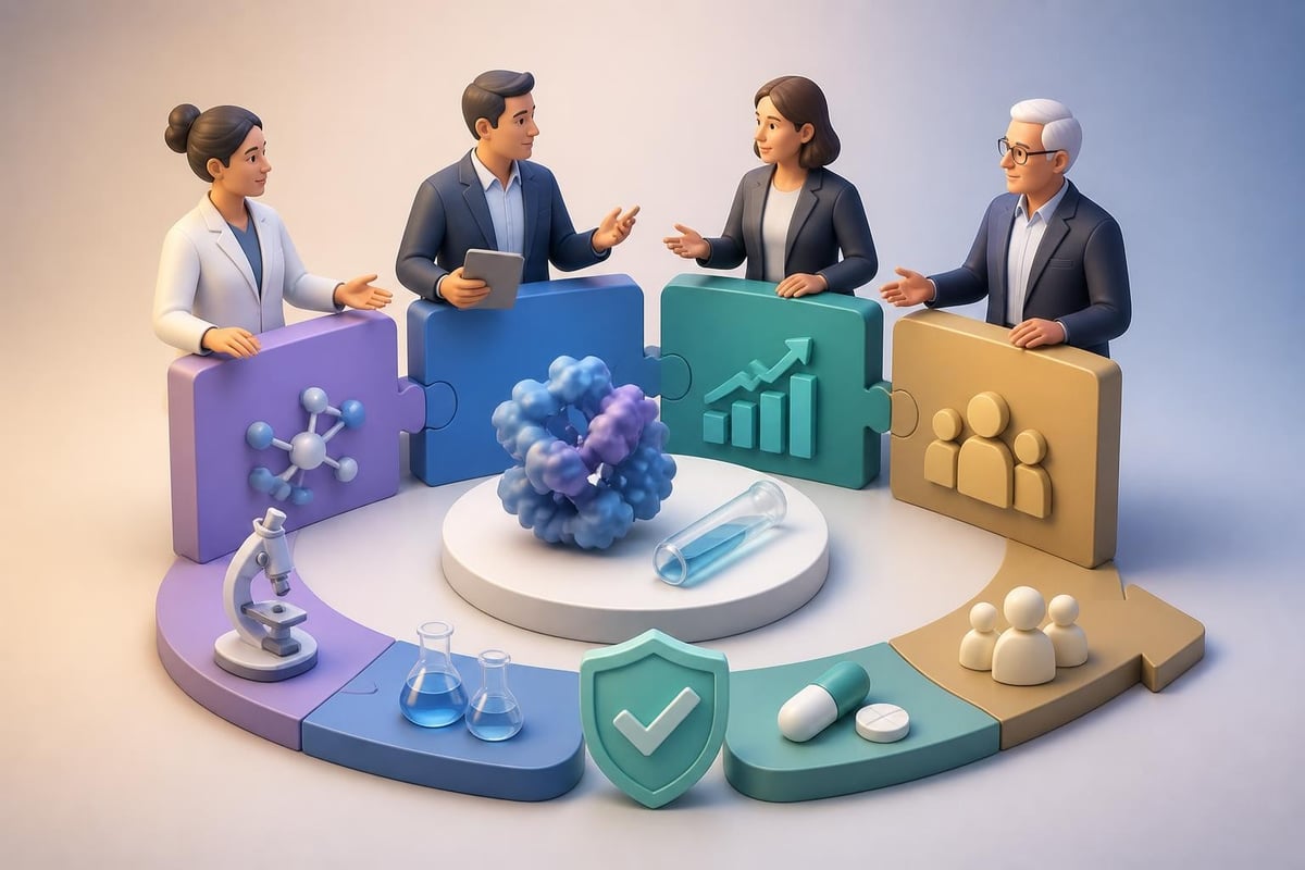 Biotech team structure