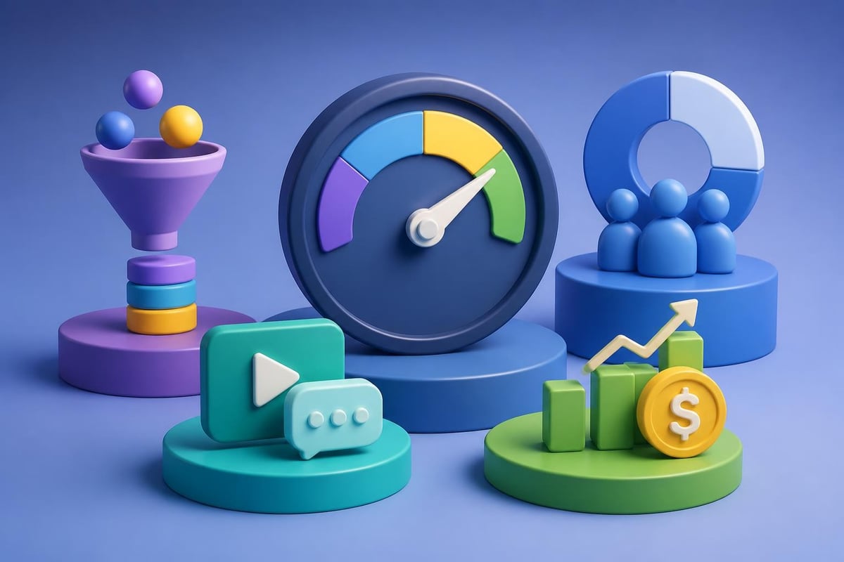 Marketing performance dashboard