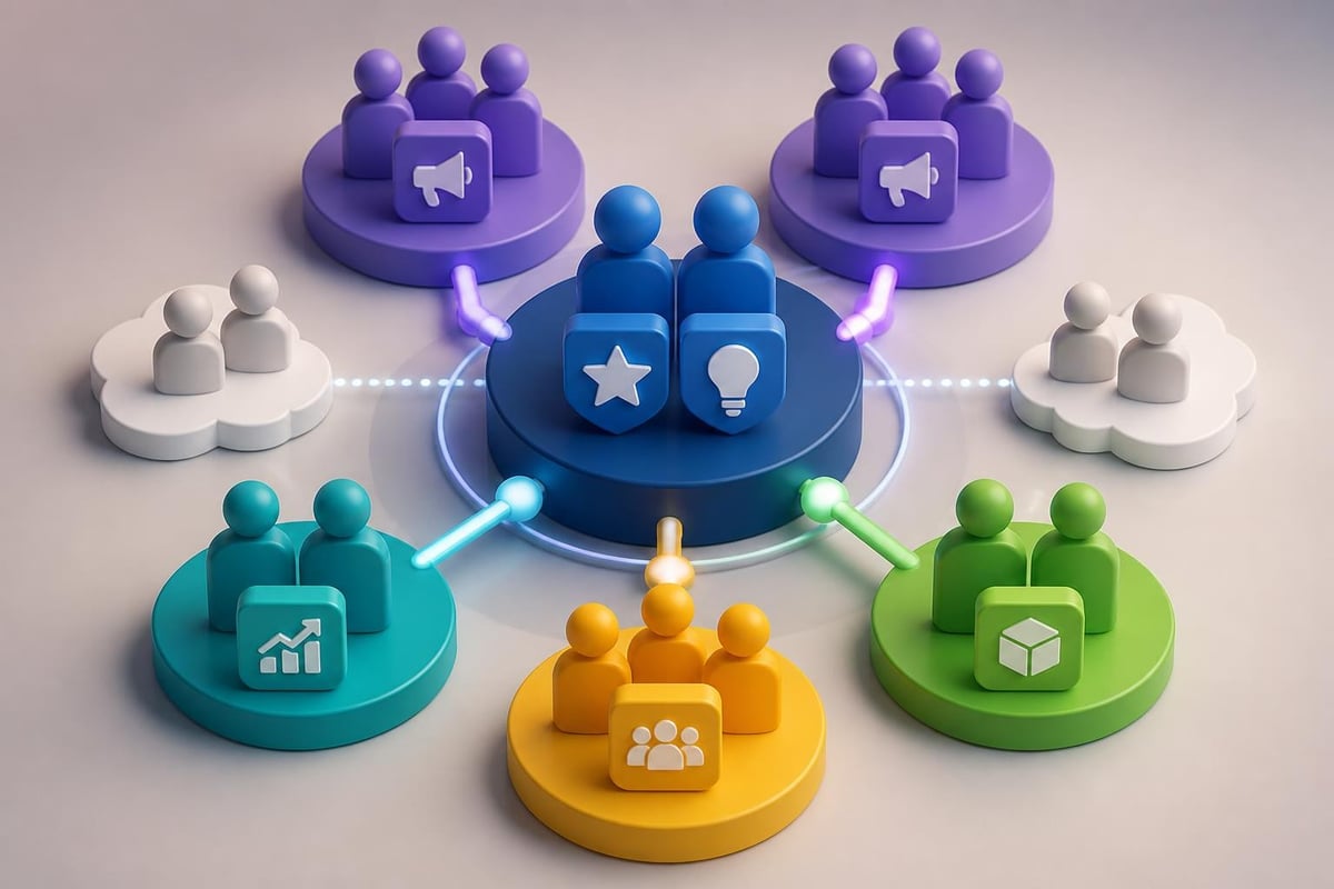 Marketing team structure