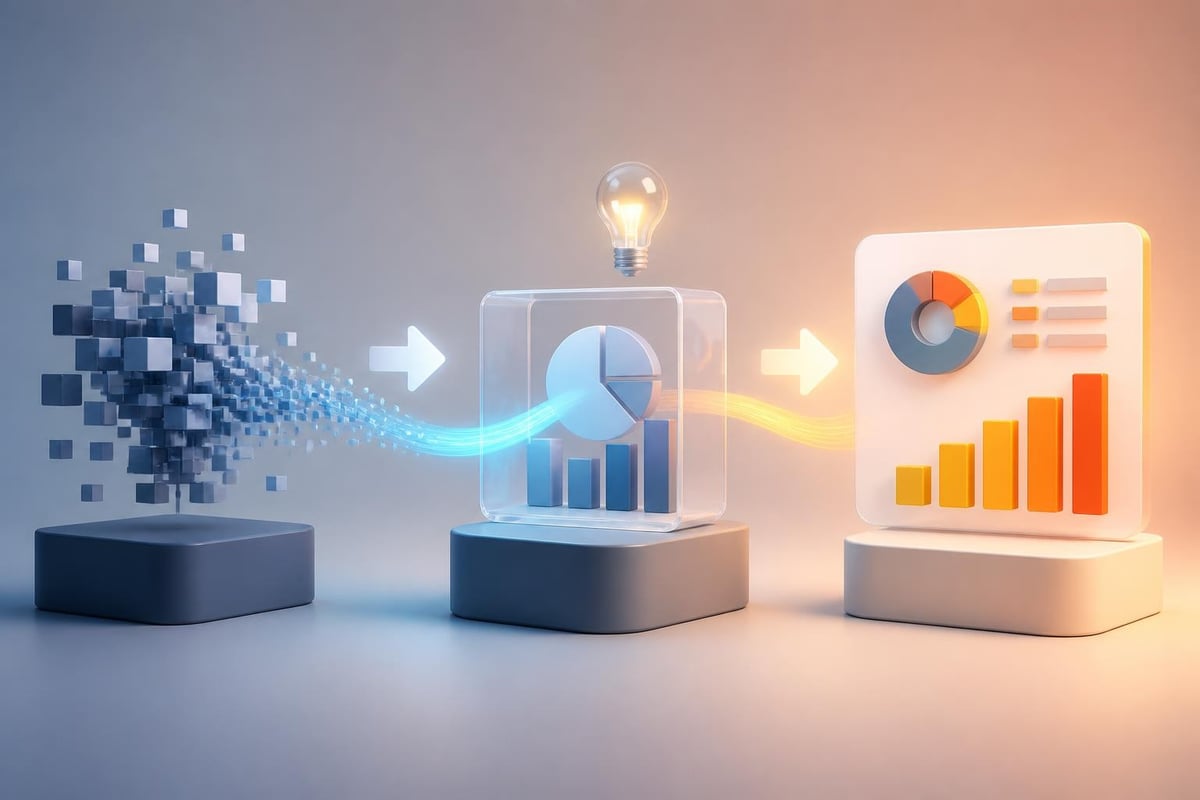 Data visualization transformation process