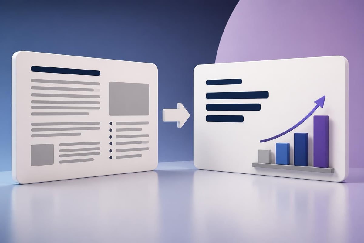 White space in corporate slide design