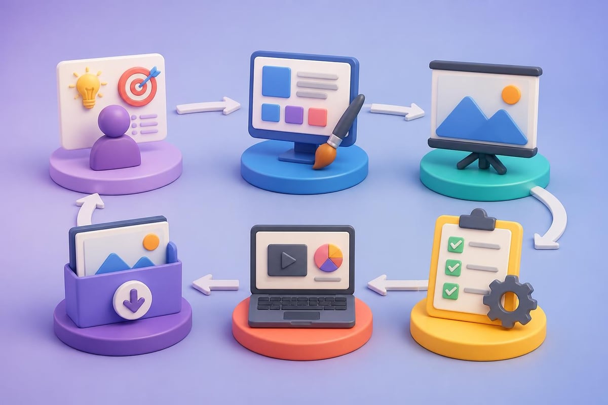Conference presentation workflow