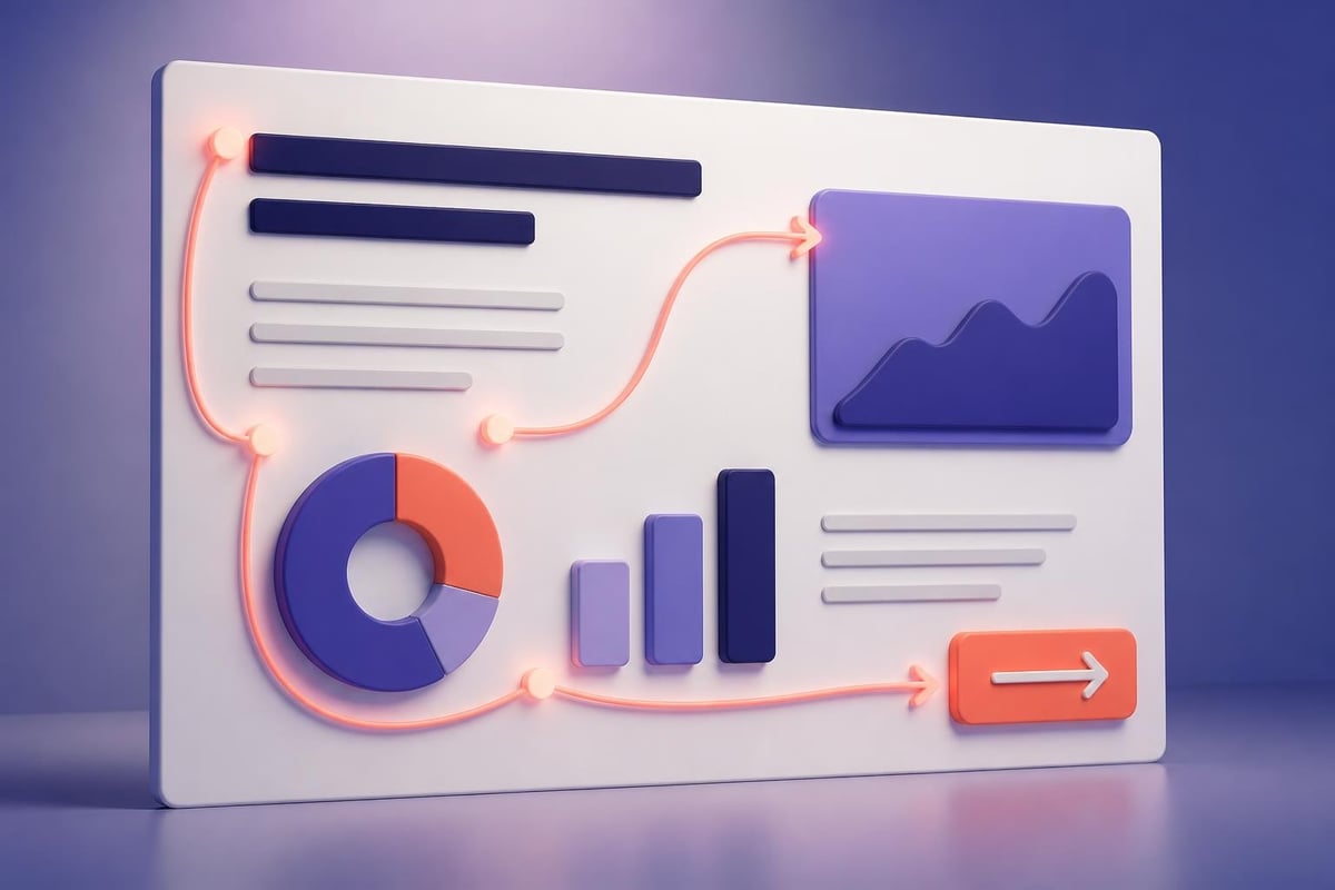 Visual hierarchy in slide design