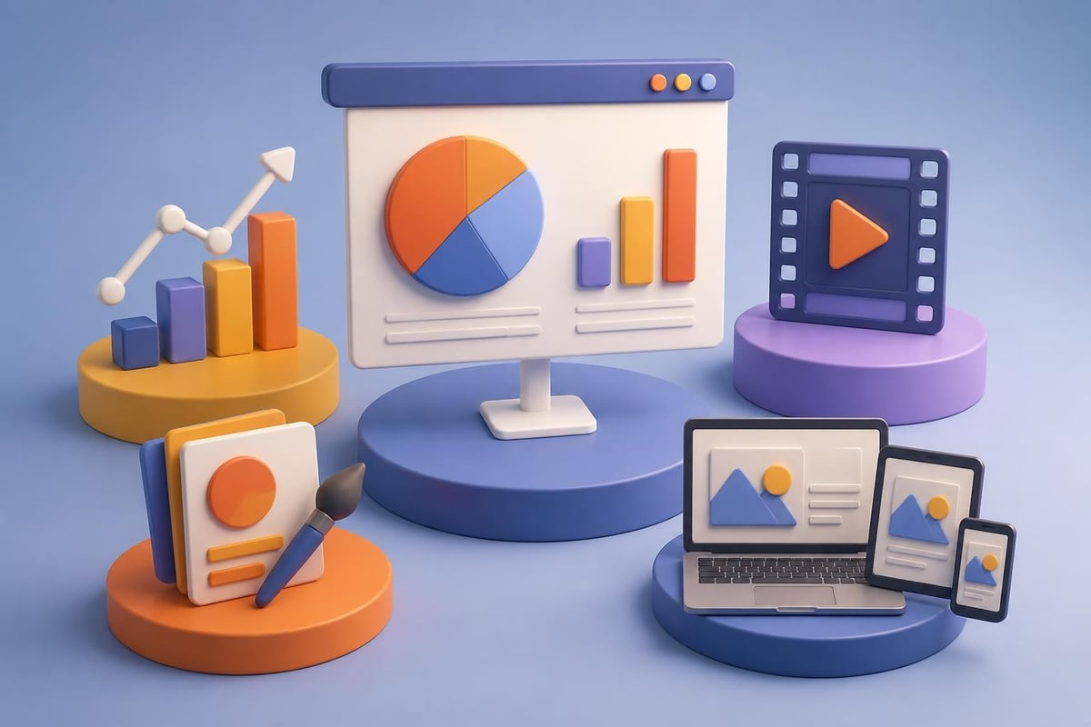 Presentation design capabilities