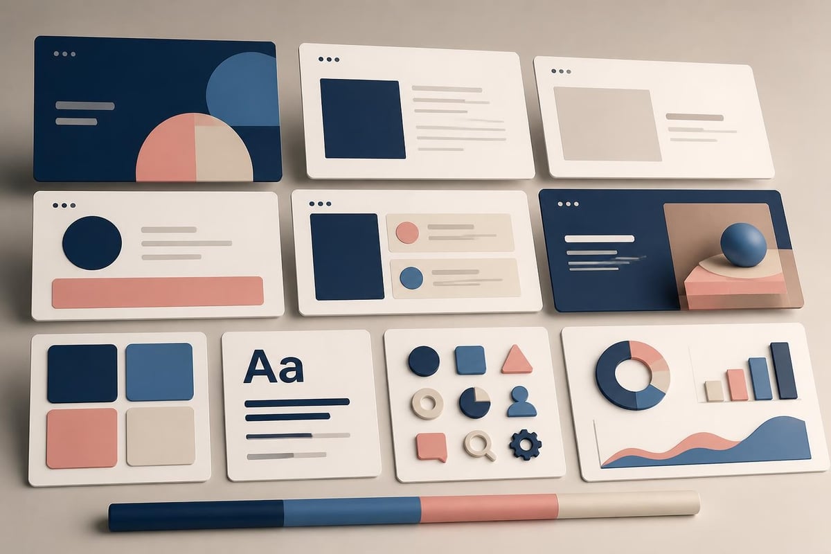 Presentation template system components