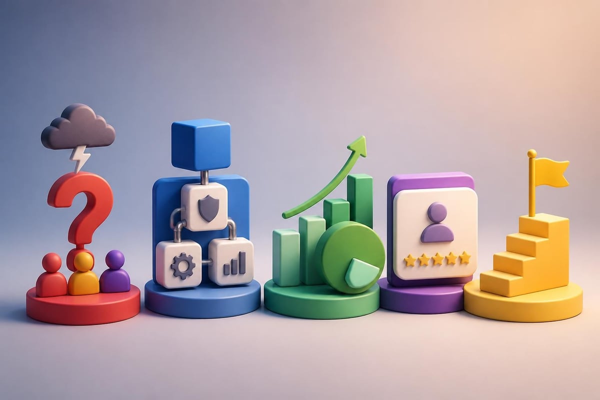 Sales pitch structure framework