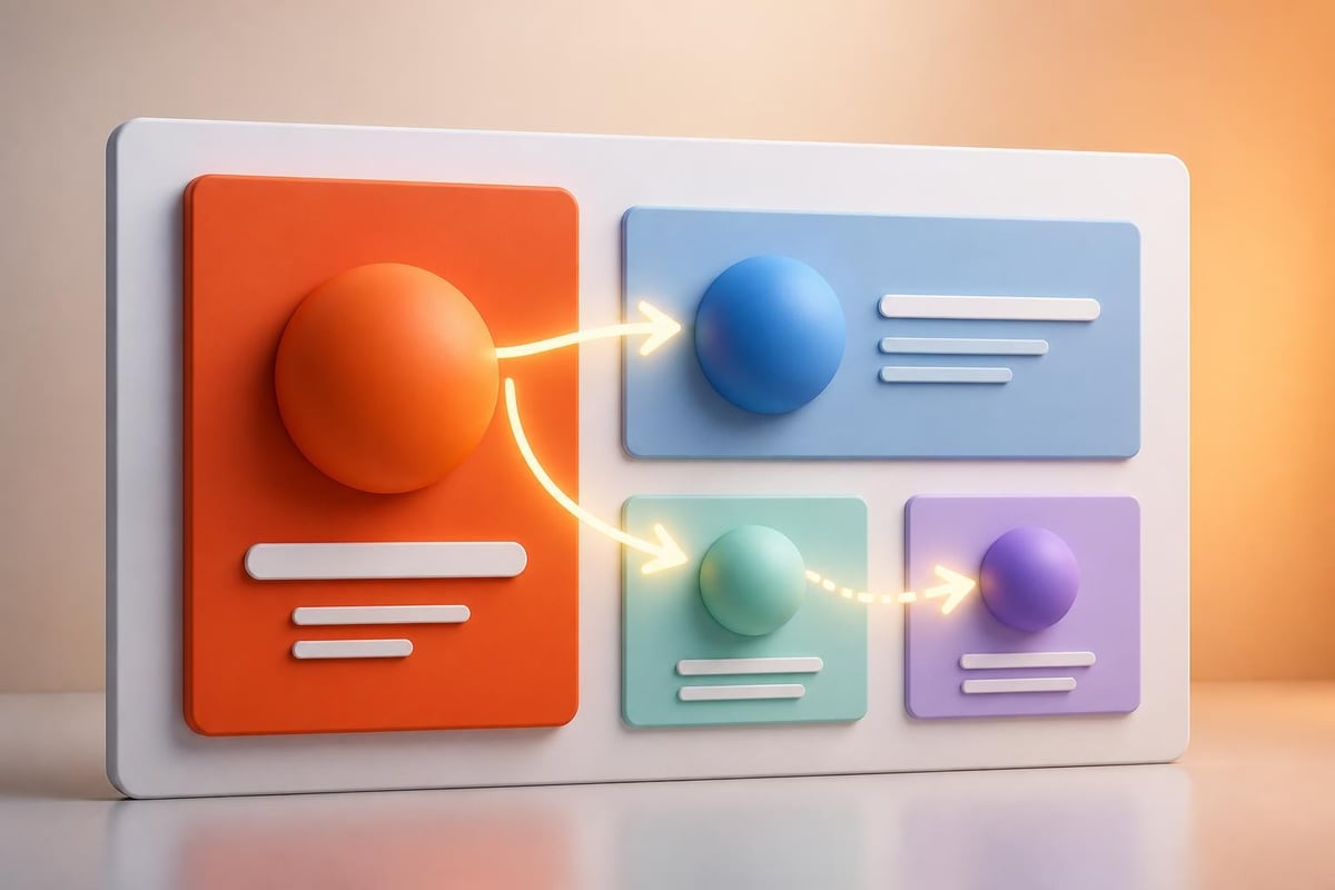 Visual hierarchy in presentations