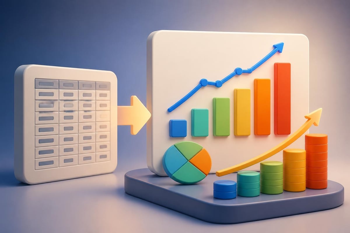 Data visualization transformation
