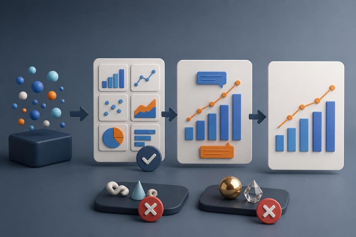 Data visualization hierarchy