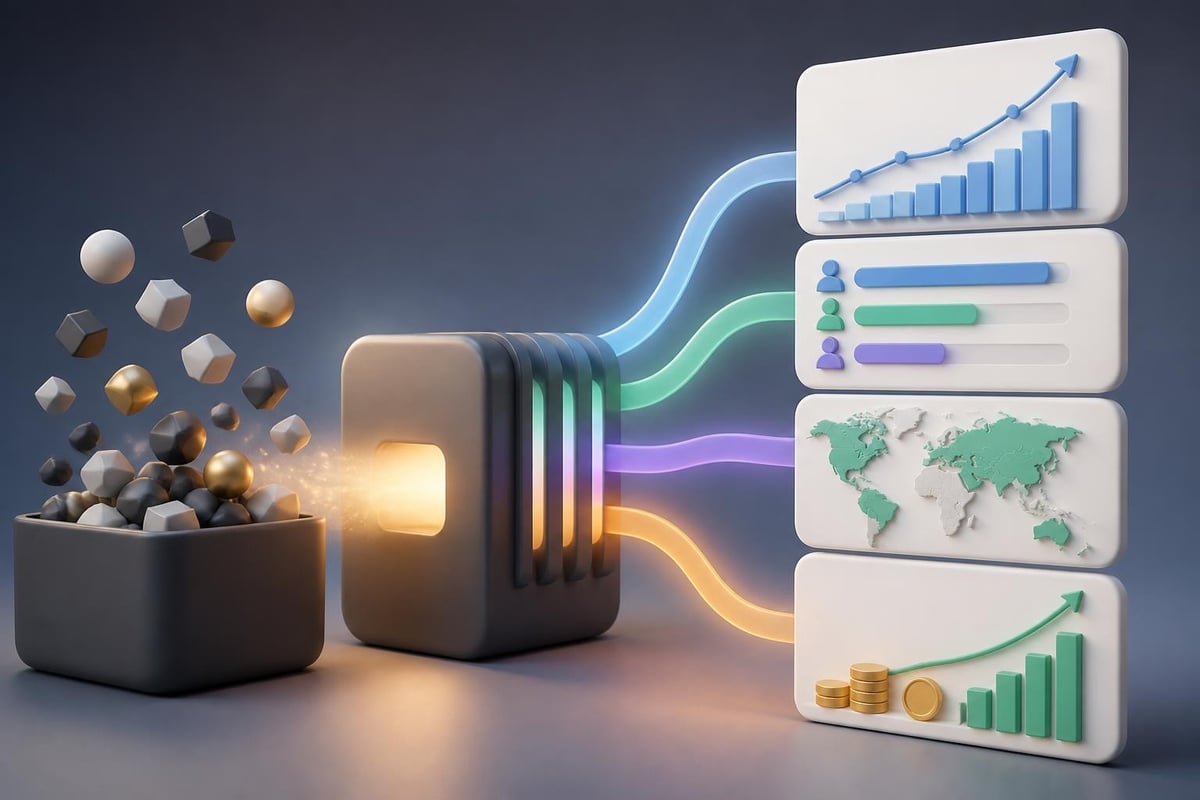 Data visualization in fintech decks