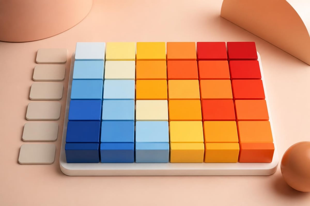Financial heatmap data structure