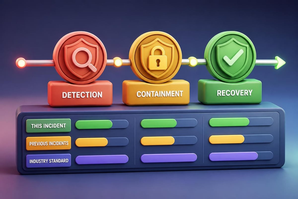 Incident response performance metrics