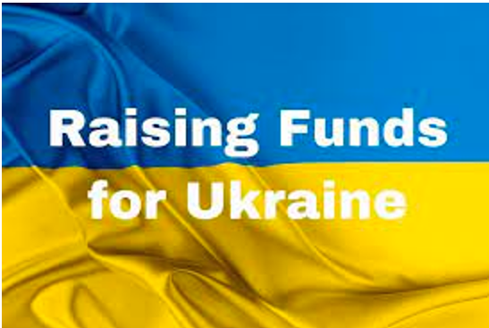 raisingb funds for ukraine