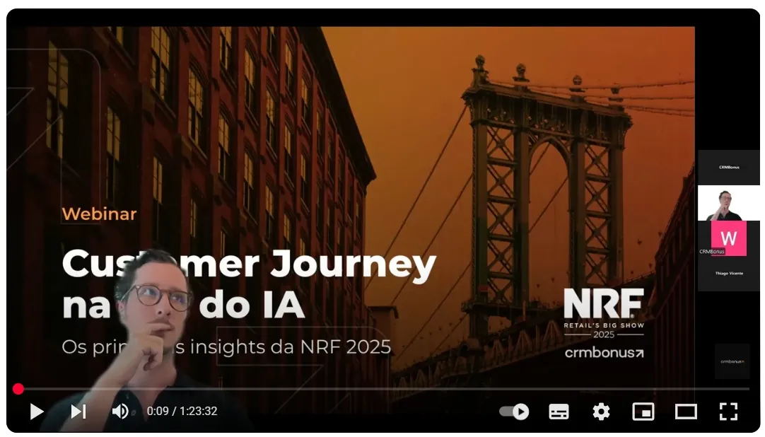 Gustavo Gadotti em webinar sobre insights da NRF25