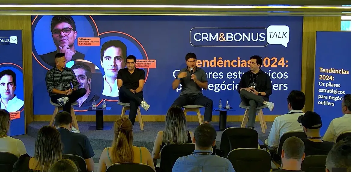 CRMbonus Talk Alexandre Zolko, Tallis Gomes and Guilherme Wadouski