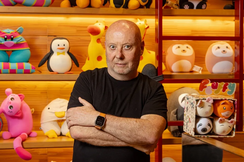 Sidney Rabinovitch at his FOM store at the Cidade Jardim mall