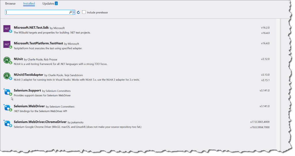 Screenshot of Azure DevOps platform.