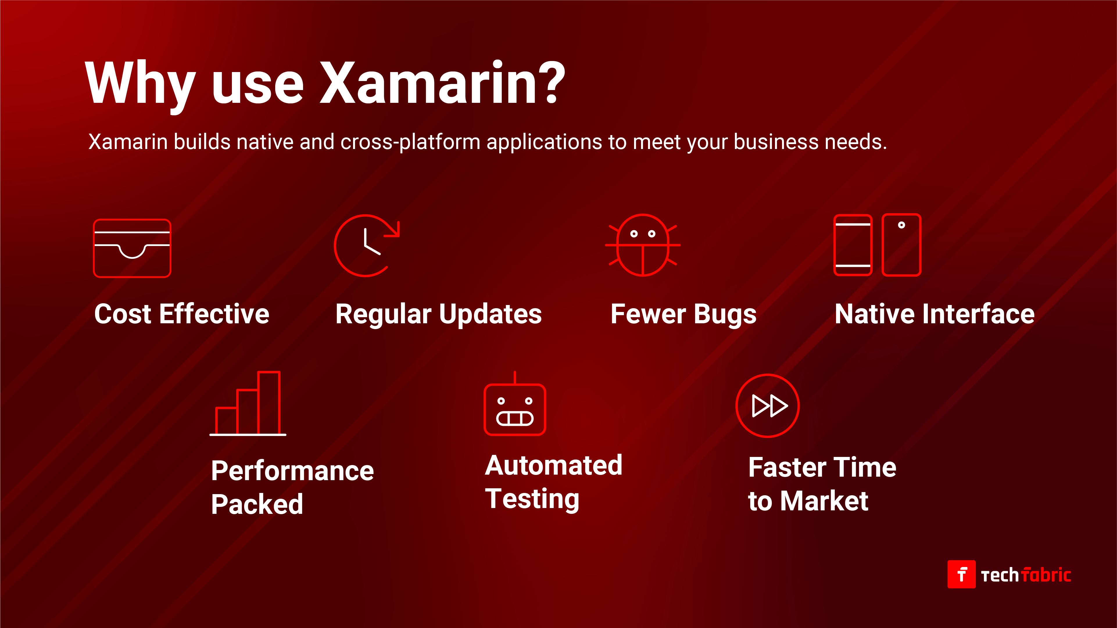 Reasons why TechFabric uses Xamarin.