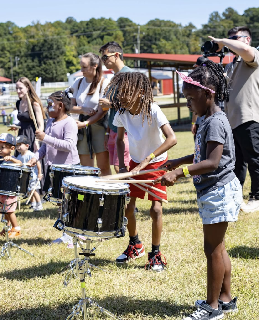 Drum Team Collective Rocks Family Fun Day in Cary, NC!