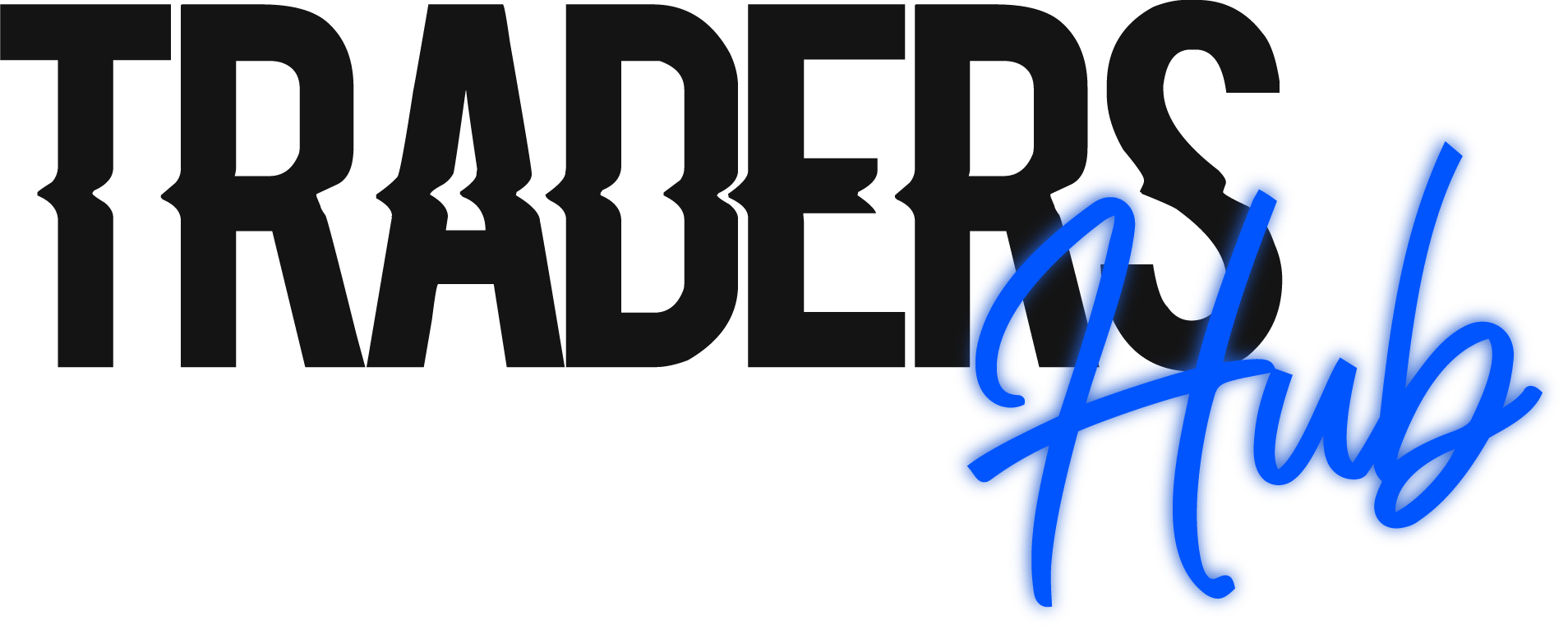 Logotipo de TradersHub en negro