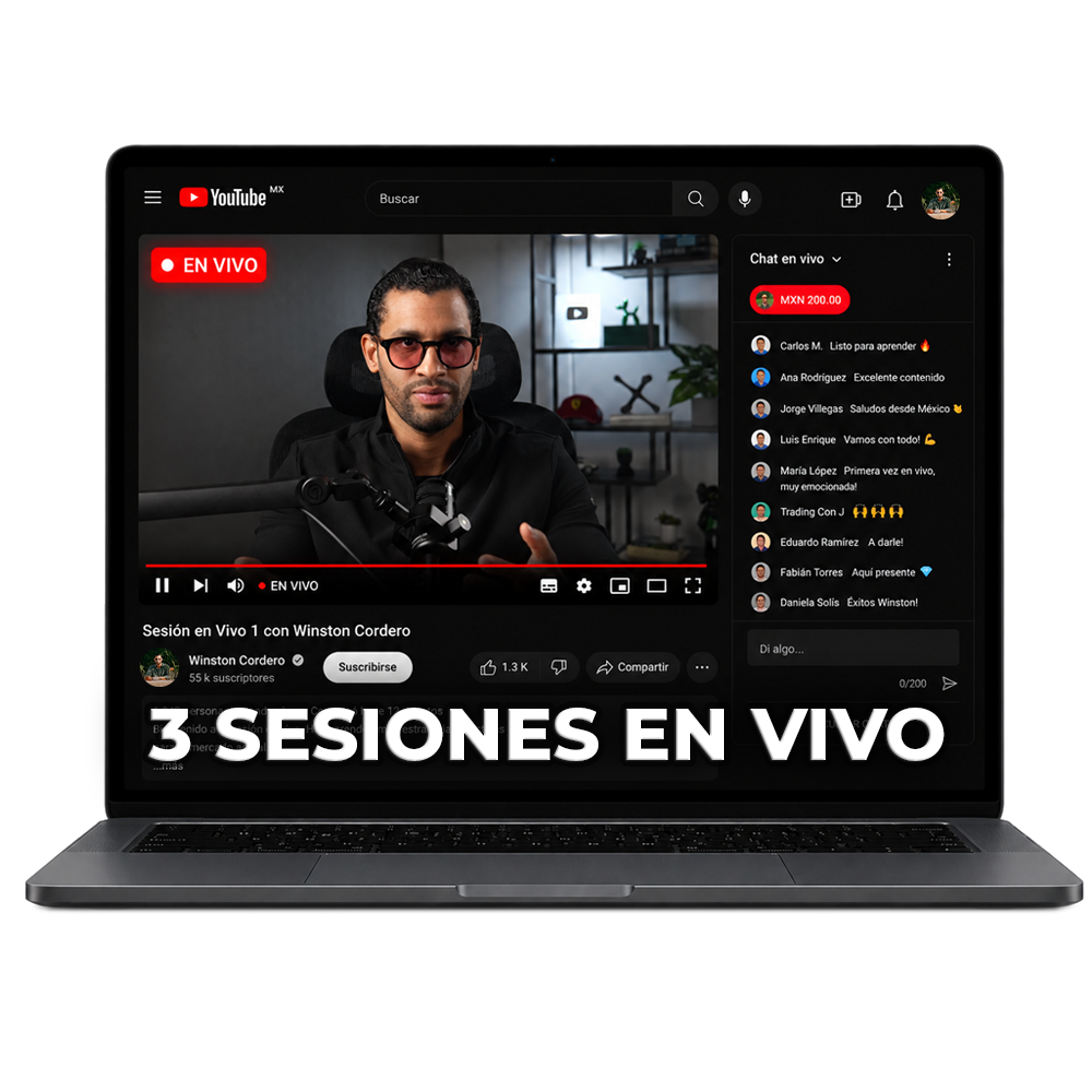 3 Sesiones en Vivo con Winston Cordero