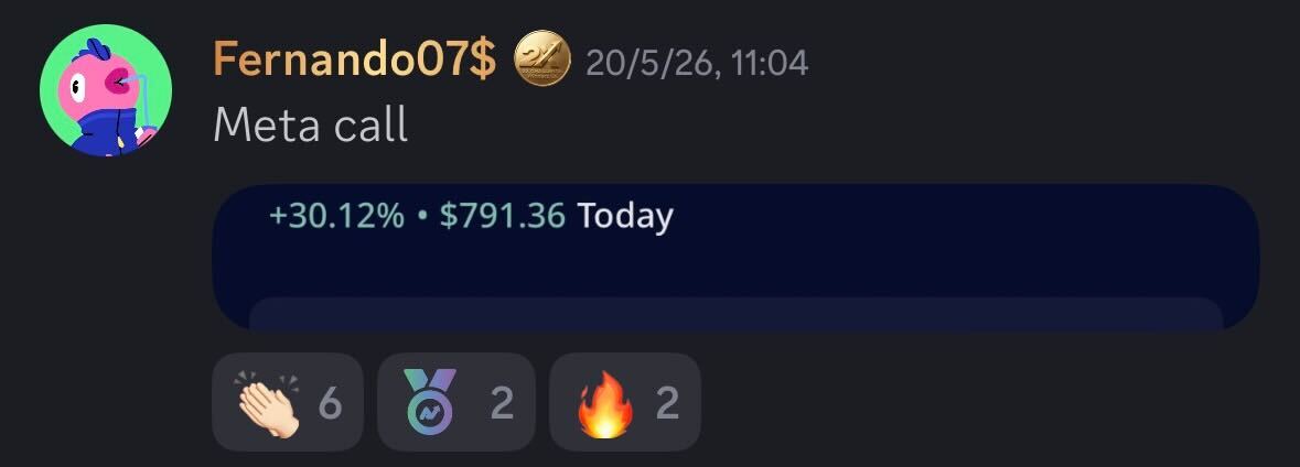 Testimonio real de un alumno de TradersHub (captura de Discord)