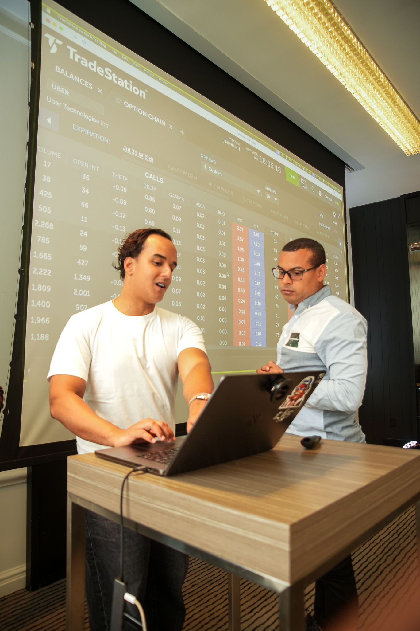 Jean Vizon, Options Trader de Abacus Exchange