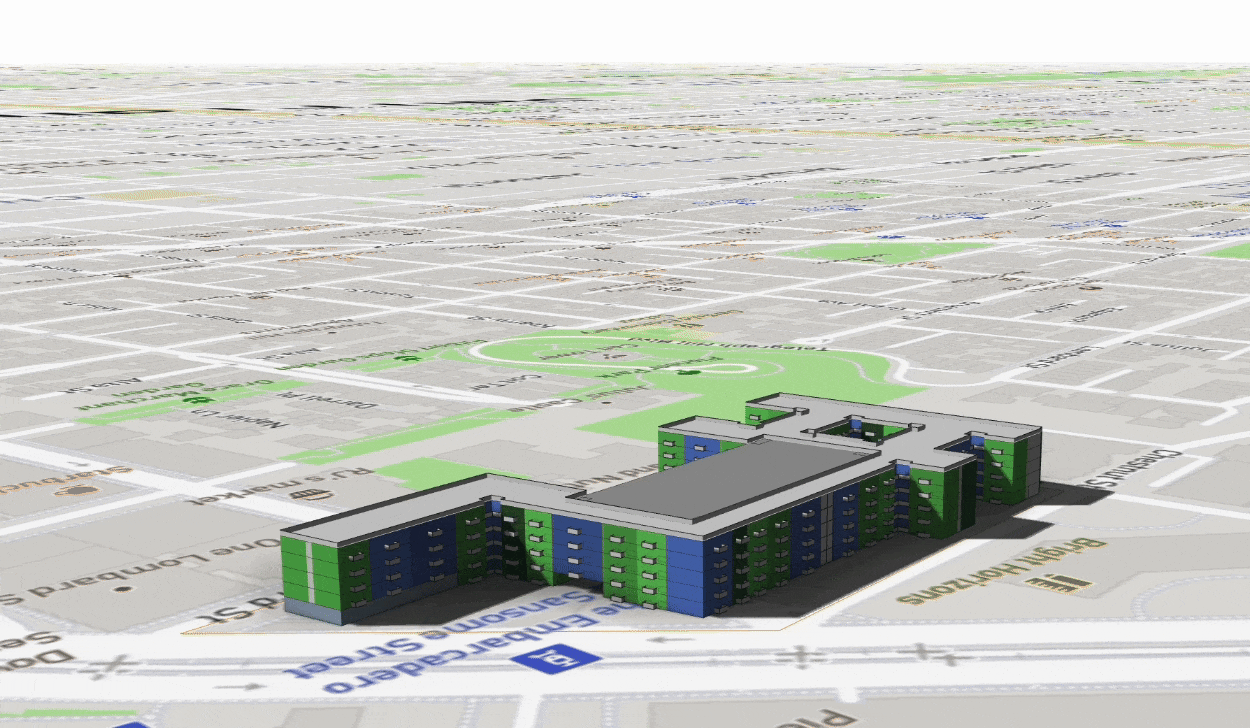 Visualize surrounding context in 3D