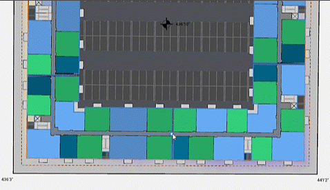 Split blocks with manual mode