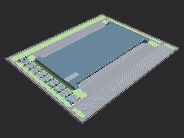 Cross-Dock, Flexible Size, Truck Loop