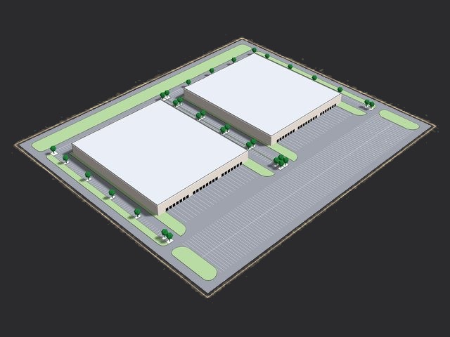 Single-Loaded Warehouse