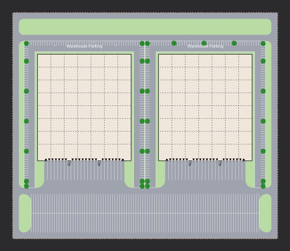 Single-Loaded - Perimeter Circ