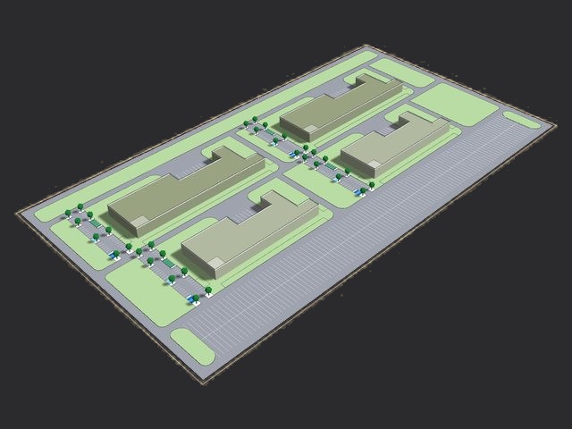 Front-Load Small Bay, Mixed Sizes, Truck Loop
